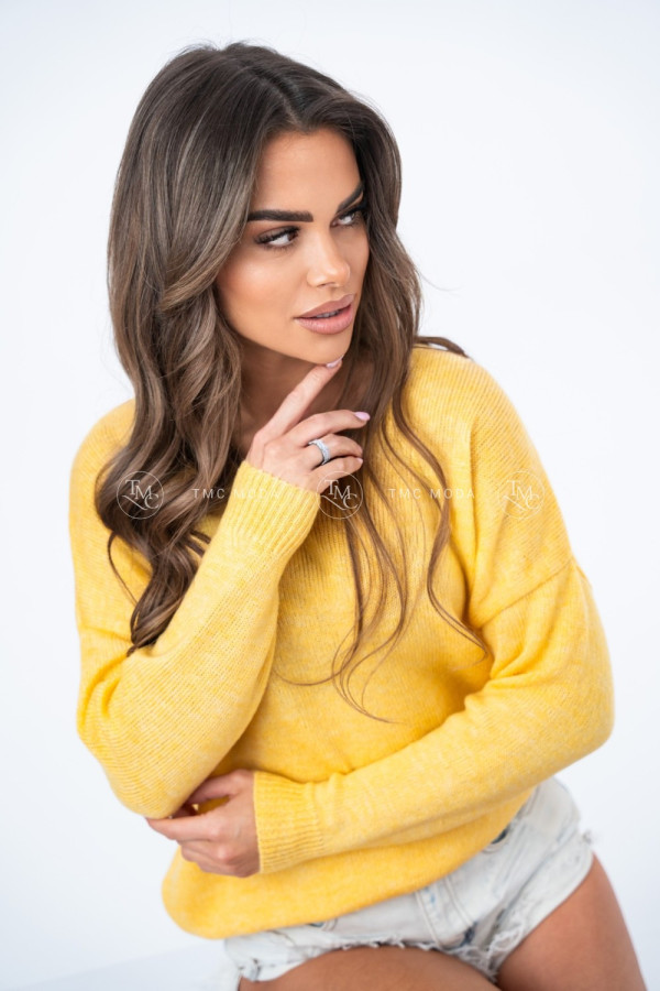 SWETER SOFT ŻÓŁTY 1