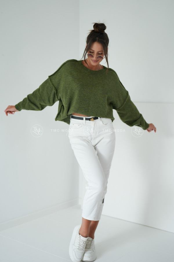 SWETER NINA KHAKI 1