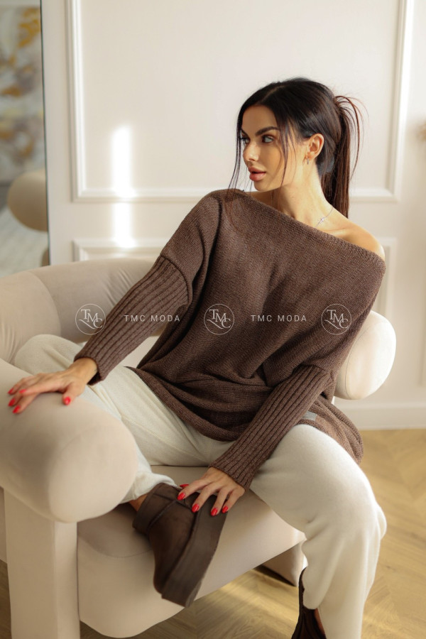 SWETER ESTRELLA CHOCO