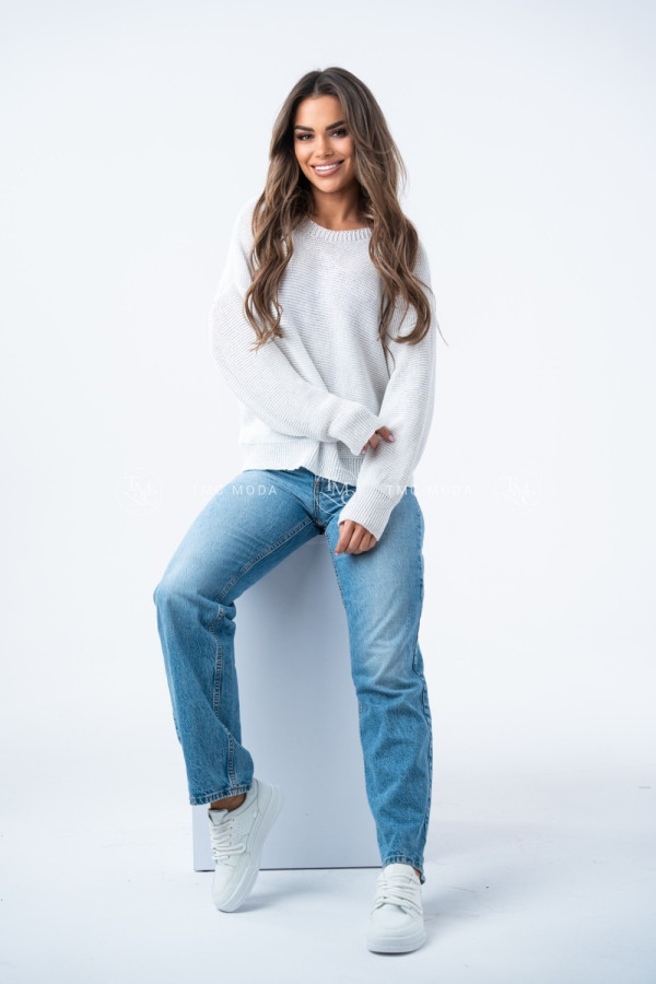 SWETER LINDA BIAŁY 4